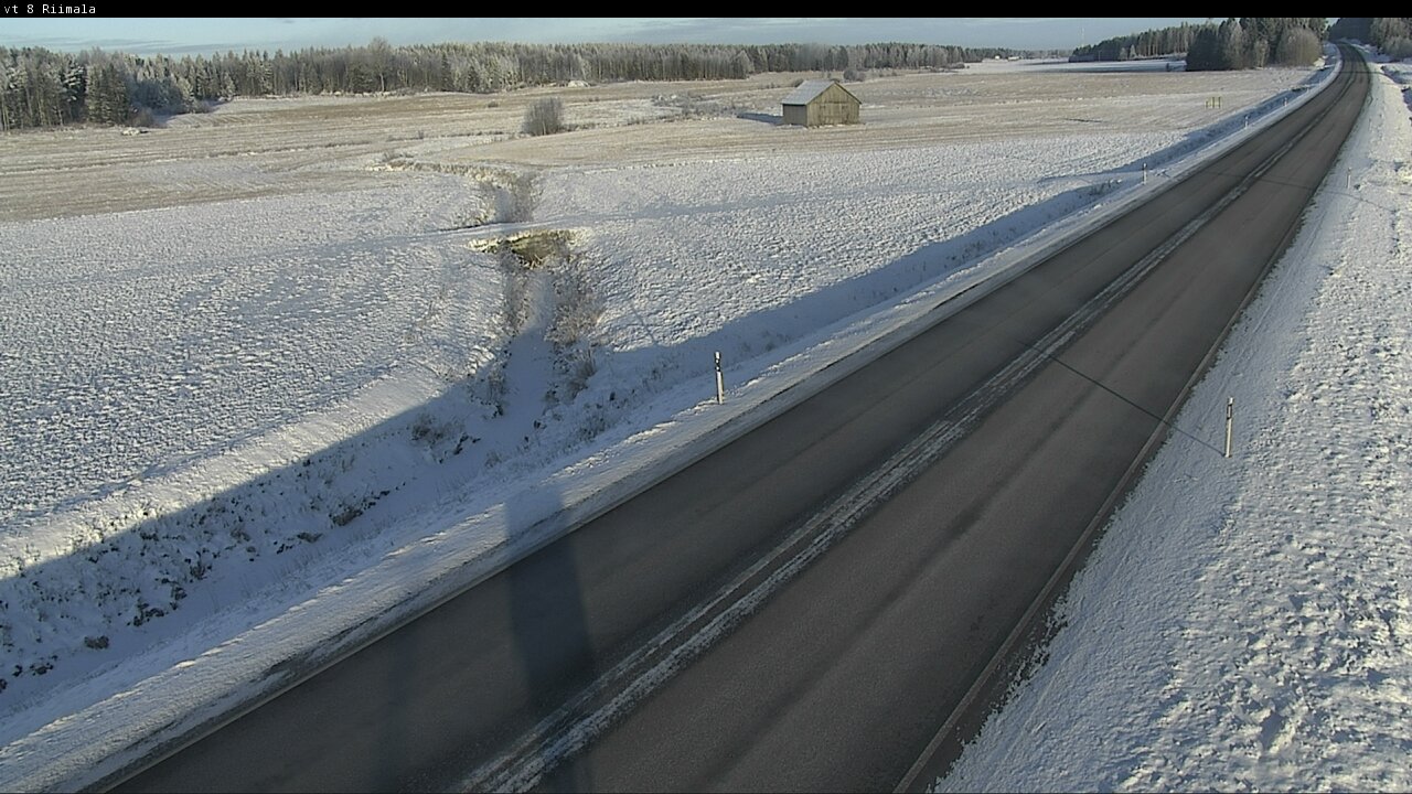 Weather Camera Image Road 8 Mustasaari, Riimala, Mustasaari, Pohjanmaa