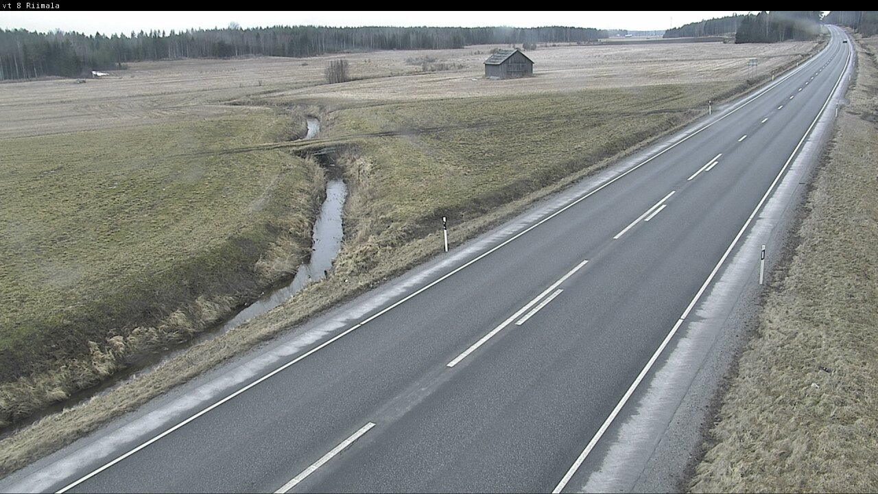 Weather Camera Image Road 8 Mustasaari, Riimala, Mustasaari, Pohjanmaa