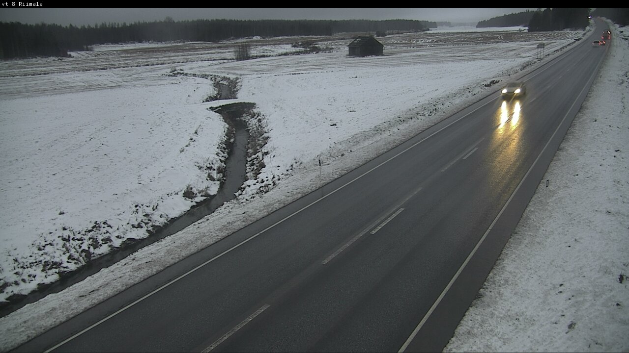 Weather Camera Image Road 8 Mustasaari, Riimala, Mustasaari, Pohjanmaa