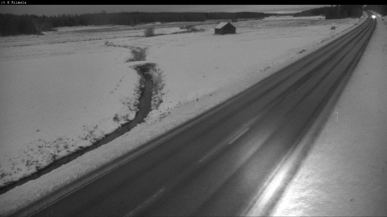 Weather Camera Image Road 8 Mustasaari, Riimala, Mustasaari, Pohjanmaa