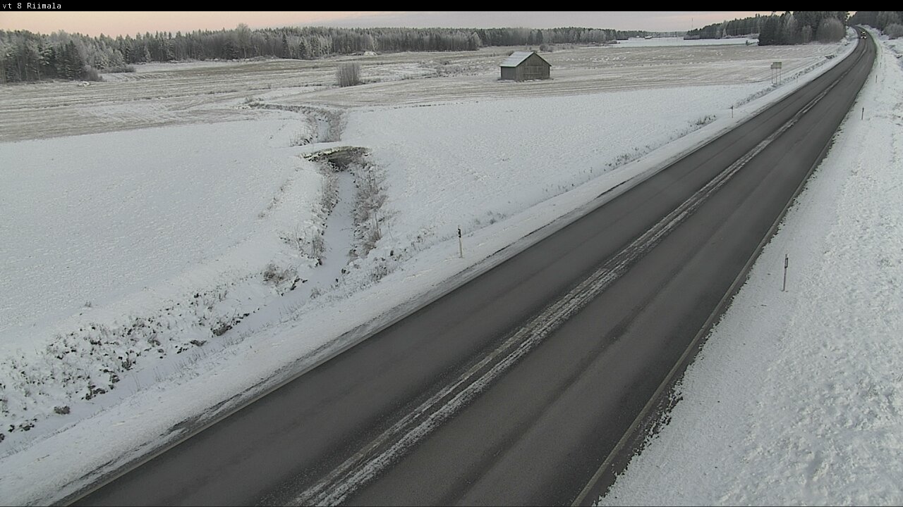 Weather Camera Image Road 8 Mustasaari, Riimala, Mustasaari, Pohjanmaa