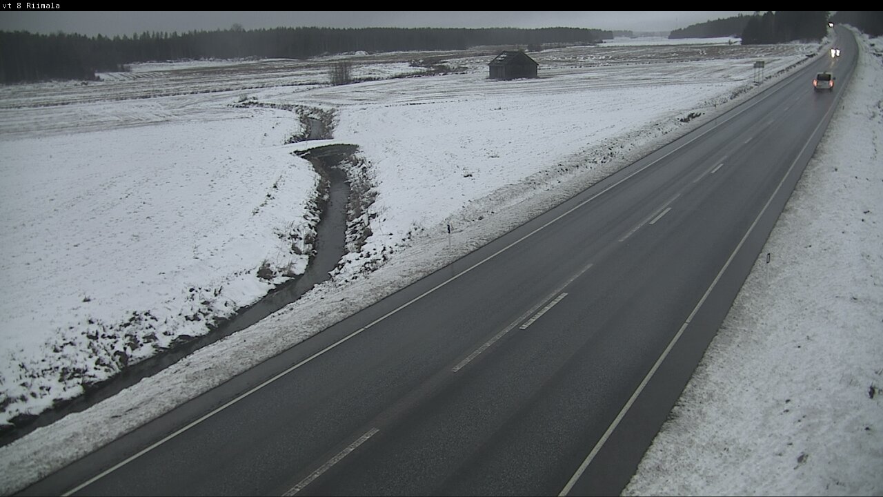 Weather Camera Image Road 8 Mustasaari, Riimala, Mustasaari, Pohjanmaa