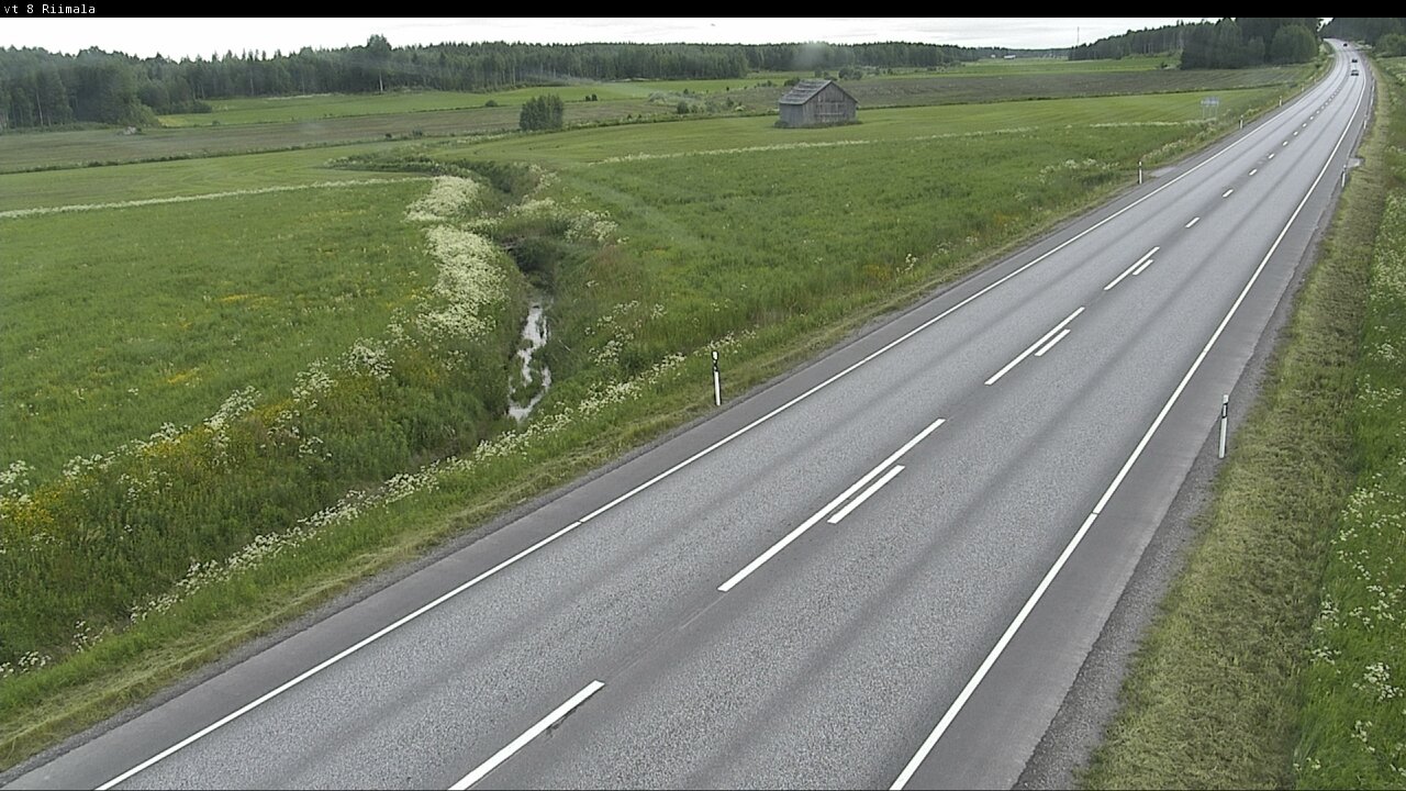 Weather Camera Image Road 8 Mustasaari, Riimala, Mustasaari, Pohjanmaa