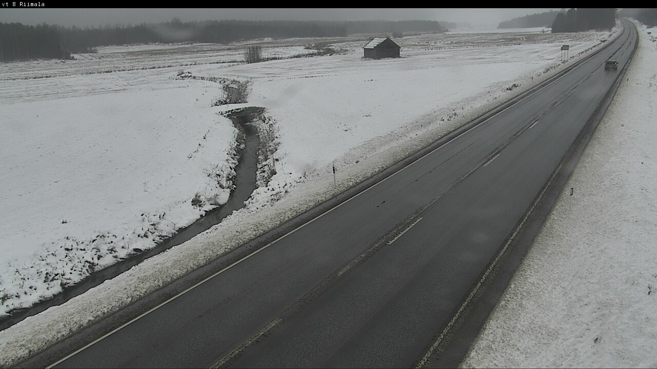 Weather Camera Image Road 8 Mustasaari, Riimala, Mustasaari, Pohjanmaa