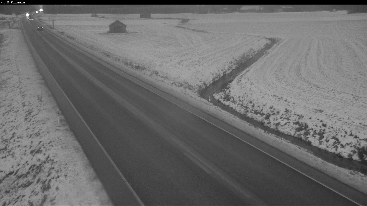 Weather Camera Image Road 8 Mustasaari, Riimala, Mustasaari, Pohjanmaa