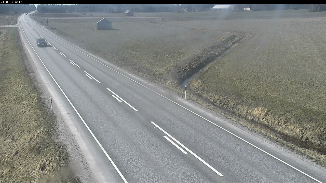 Weather Camera Image Road 8 Mustasaari, Riimala, Mustasaari, Pohjanmaa