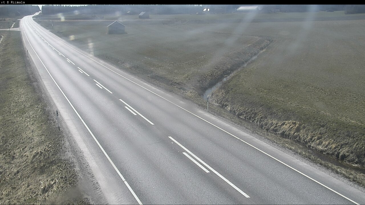 Weather Camera Image Road 8 Mustasaari, Riimala, Mustasaari, Pohjanmaa