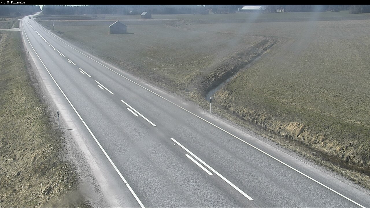 Weather Camera Image Road 8 Mustasaari, Riimala, Mustasaari, Pohjanmaa