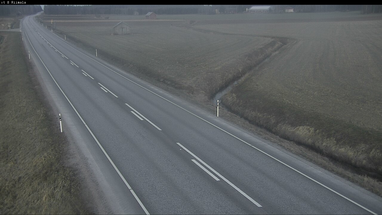 Weather Camera Image Väg 8 Korsholm, Riimala, Mustasaari, Pohjanmaa