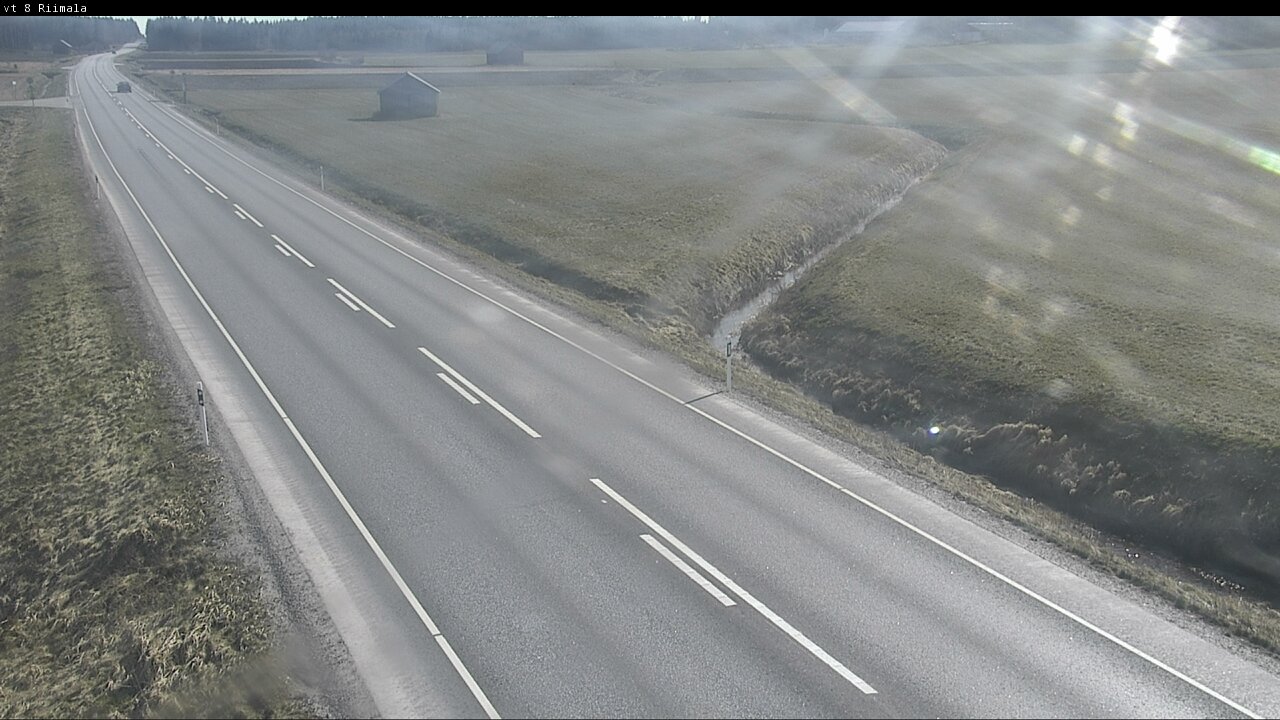 Weather Camera Image Road 8 Mustasaari, Riimala, Mustasaari, Pohjanmaa