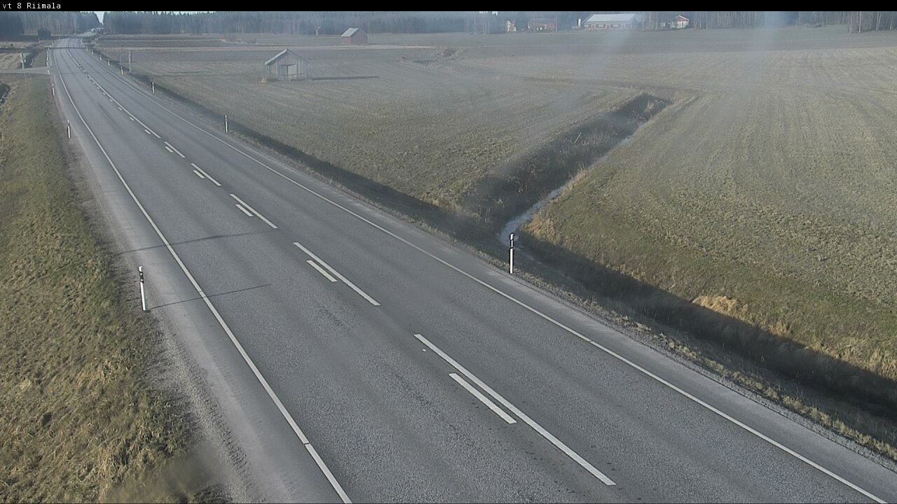 Weather Camera Image Road 8 Mustasaari, Riimala, Mustasaari, Pohjanmaa