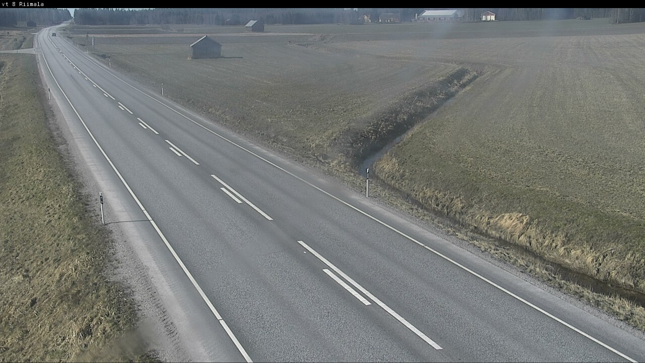 Weather Camera Image Road 8 Mustasaari, Riimala, Mustasaari, Pohjanmaa