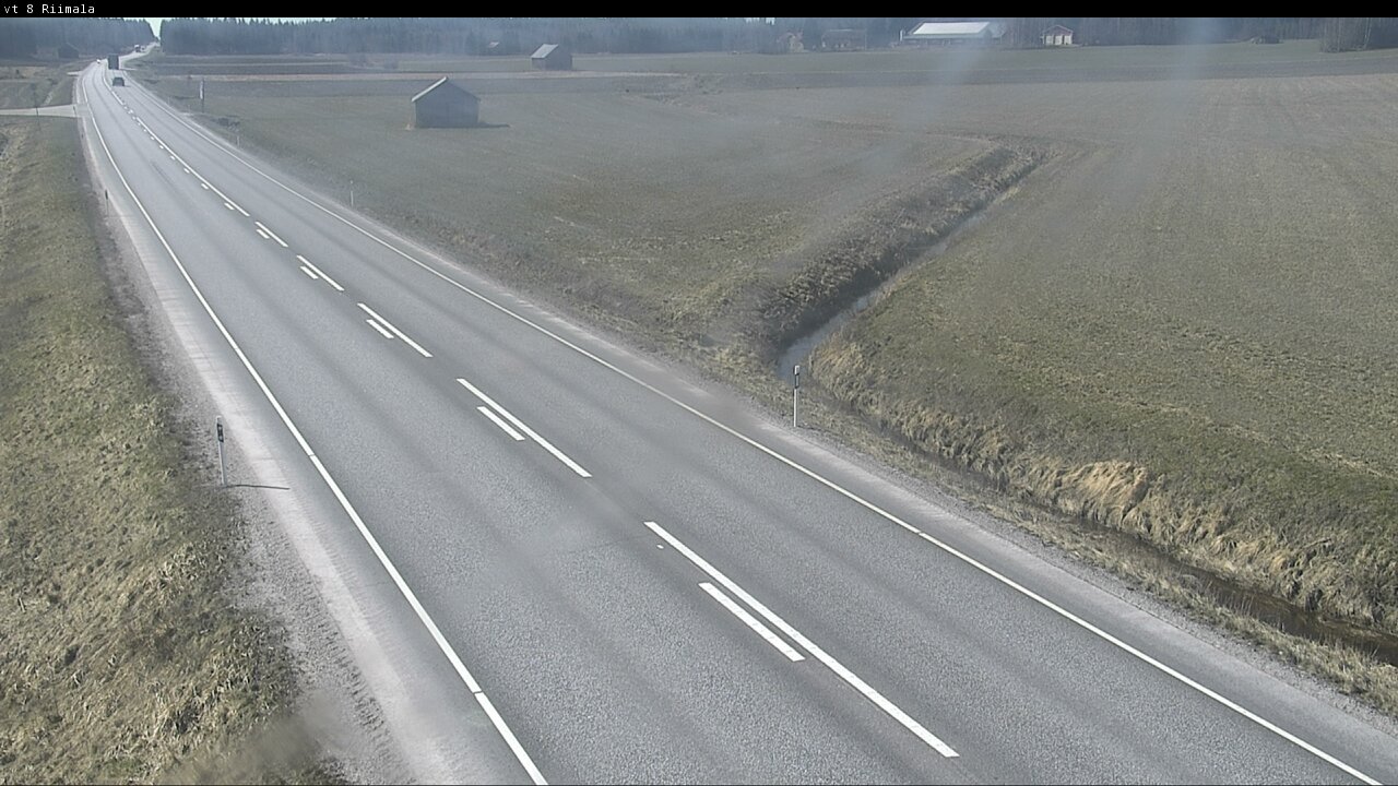 Weather Camera Image Road 8 Mustasaari, Riimala, Mustasaari, Pohjanmaa