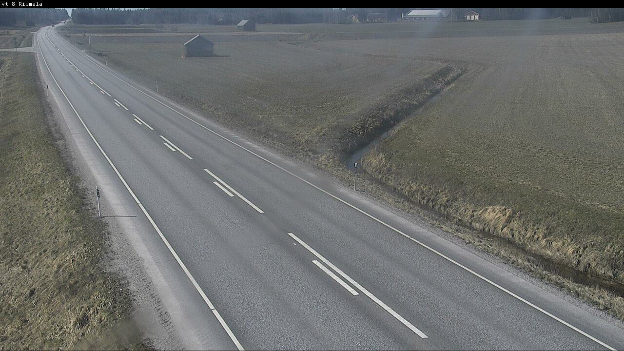 Weather Camera Image Road 8 Mustasaari, Riimala, Mustasaari, Pohjanmaa