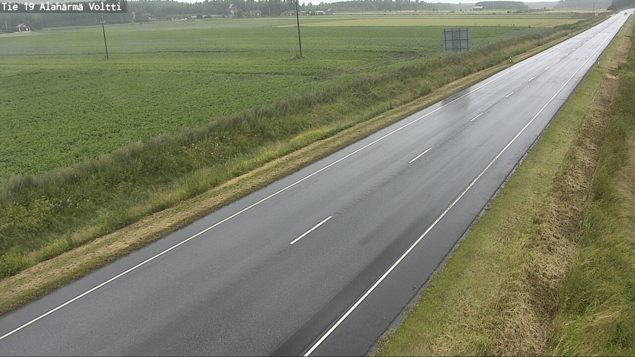 Weather Camera Image Road 19 Alahärmä, Voltti, Kauhava, Etelä-Pohjanmaa