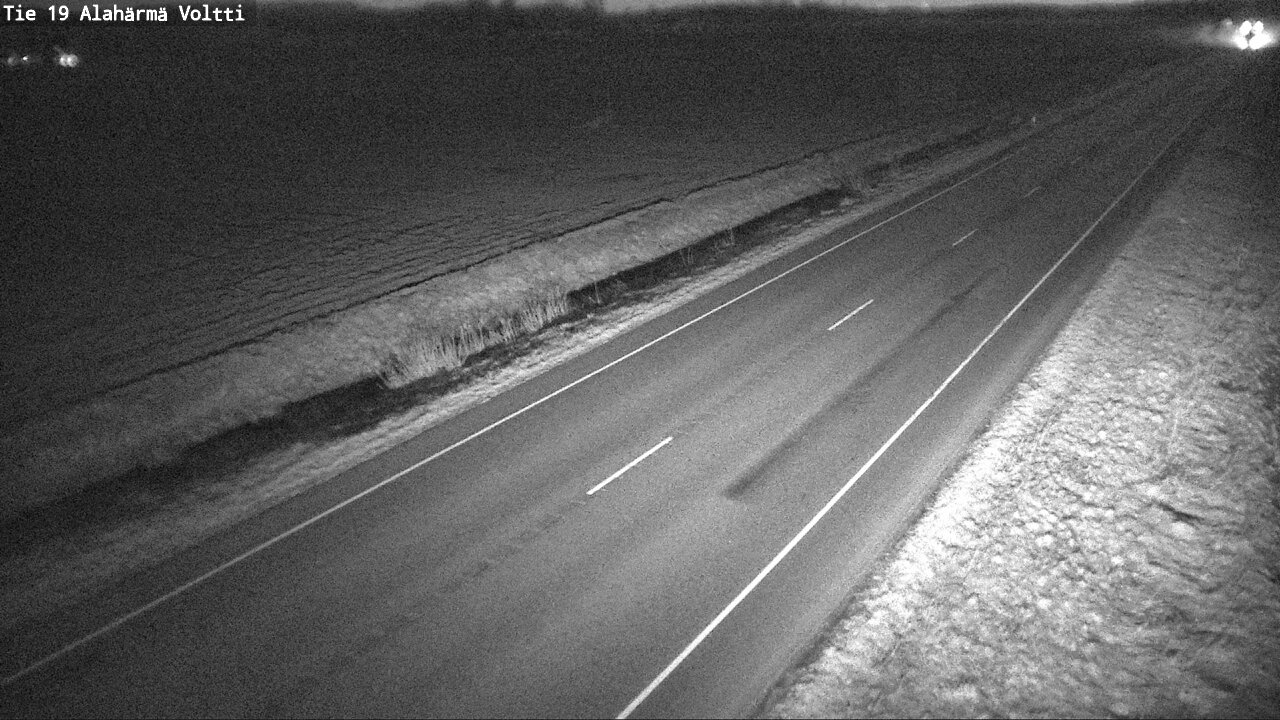 Weather Camera Image Road 19 Alahärmä, Voltti, Kauhava, Etelä-Pohjanmaa