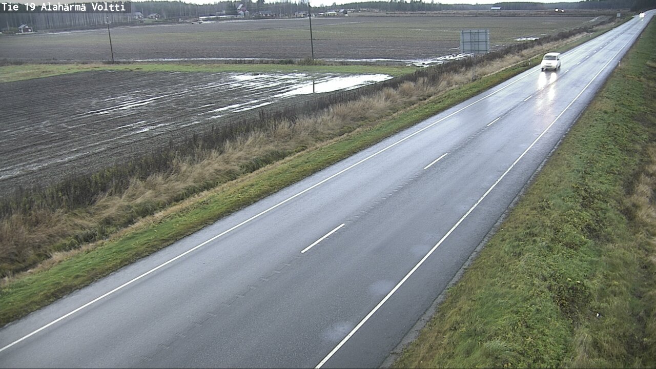Weather Camera Image Road 19 Alahärmä, Voltti, Kauhava, Etelä-Pohjanmaa