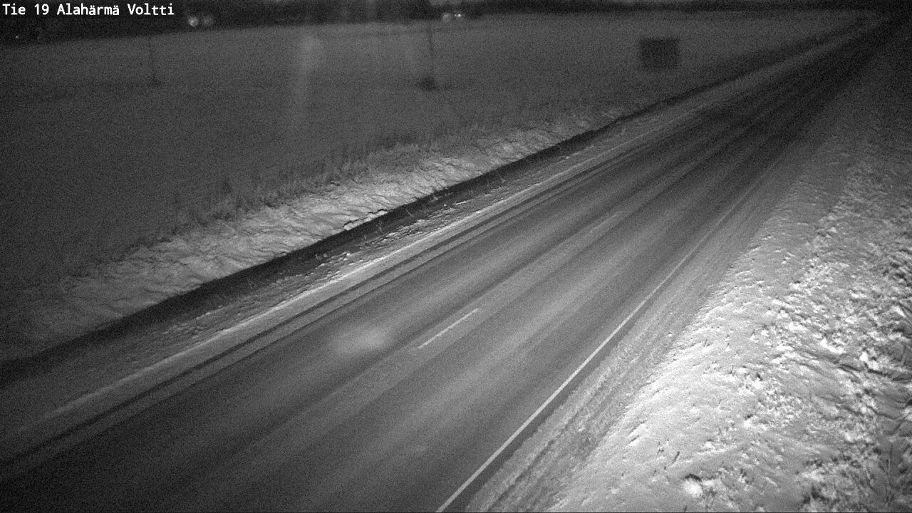 Weather Camera Image Väg 19 Alahärmä, Voltti, Kauhava, Etelä-Pohjanmaa