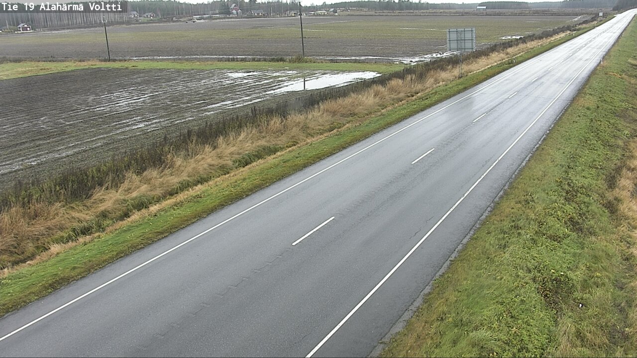 Weather Camera Image Road 19 Alahärmä, Voltti, Kauhava, Etelä-Pohjanmaa