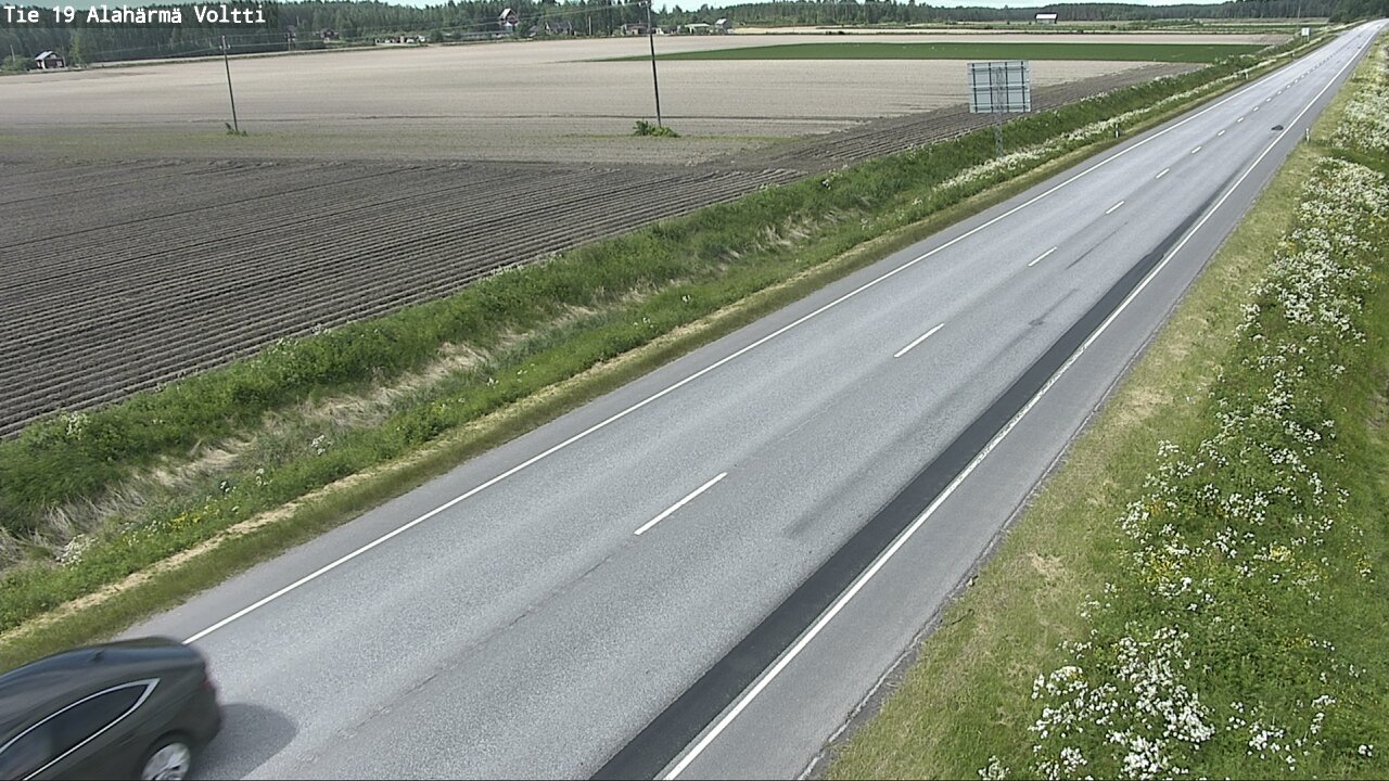 Weather Camera Image Väg 19 Alahärmä, Voltti, Kauhava, Etelä-Pohjanmaa
