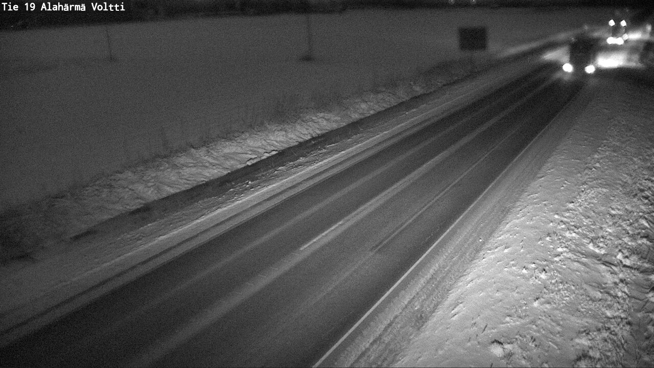 Weather Camera Image Road 19 Alahärmä, Voltti, Kauhava, Etelä-Pohjanmaa