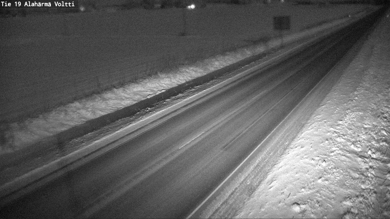 Weather Camera Image Väg 19 Alahärmä, Voltti, Kauhava, Etelä-Pohjanmaa
