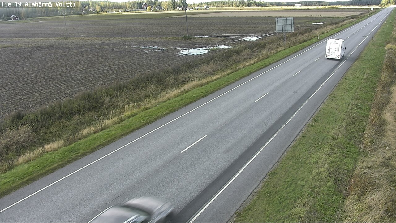 Weather Camera Image Road 19 Alahärmä, Voltti, Kauhava, Etelä-Pohjanmaa