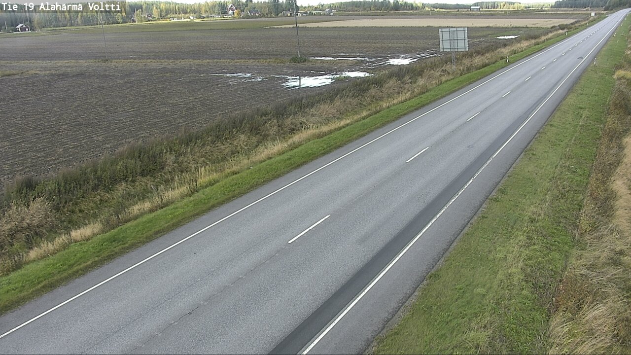 Weather Camera Image Road 19 Alahärmä, Voltti, Kauhava, Etelä-Pohjanmaa
