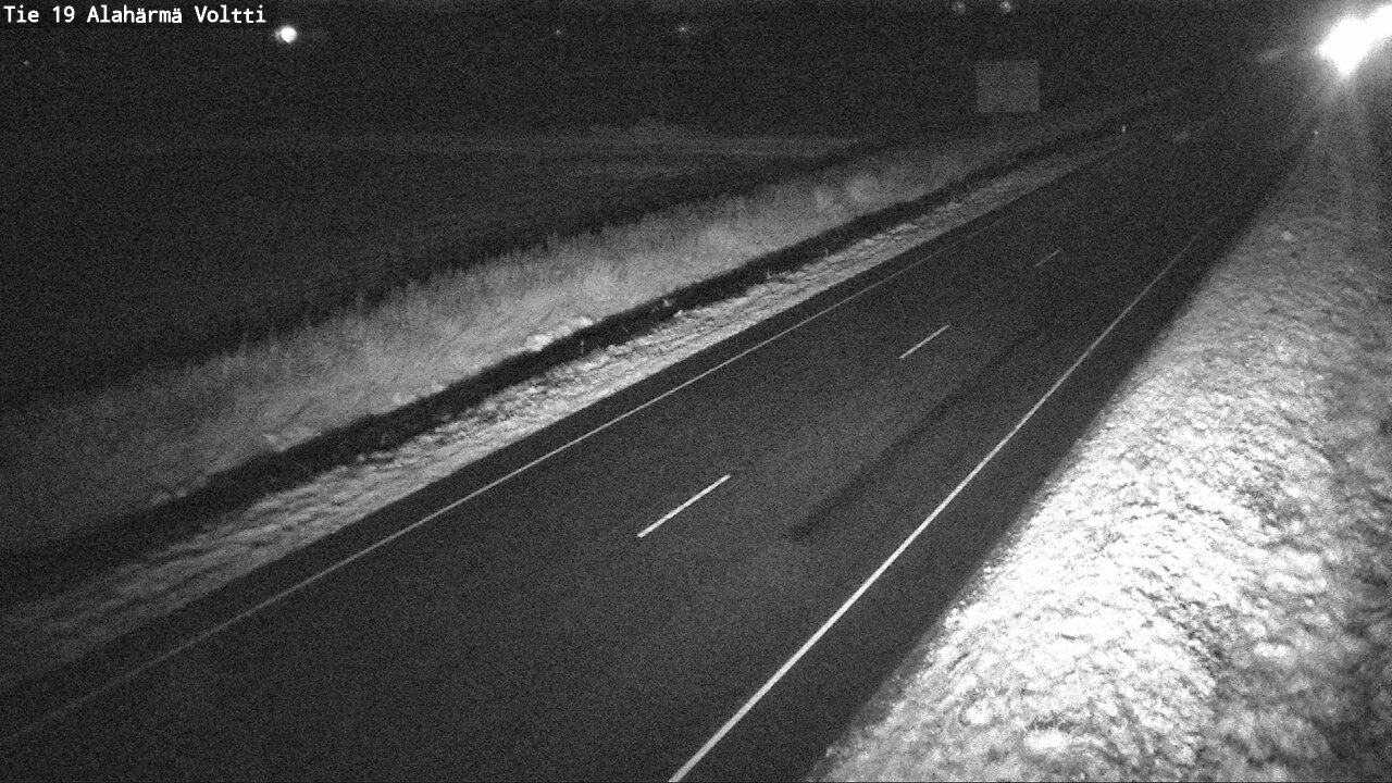 Weather Camera Image Road 19 Alahärmä, Voltti, Kauhava, Etelä-Pohjanmaa