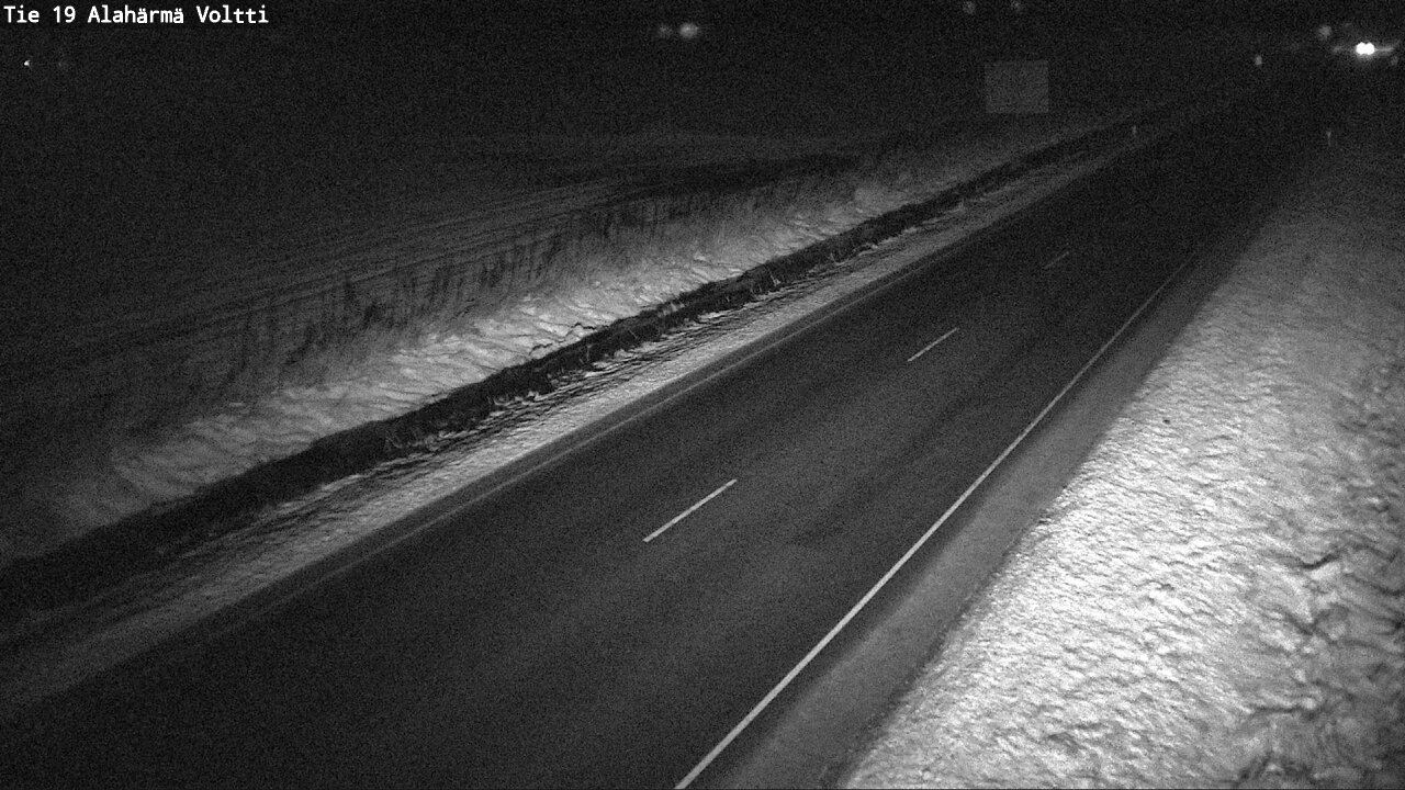 Weather Camera Image Road 19 Alahärmä, Voltti, Kauhava, Etelä-Pohjanmaa