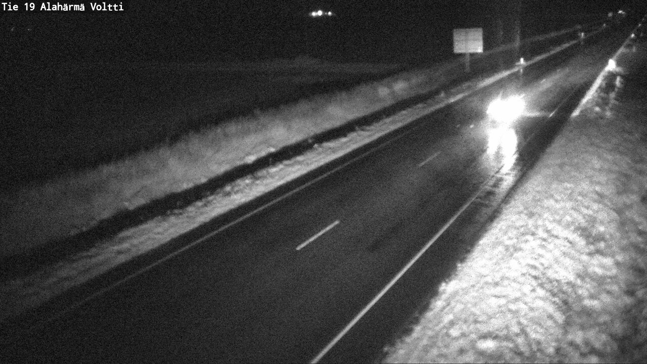 Weather Camera Image Väg 19 Alahärmä, Voltti, Kauhava, Etelä-Pohjanmaa