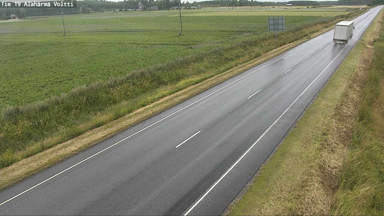 Weather Camera Image Väg 19 Alahärmä, Voltti, Kauhava, Etelä-Pohjanmaa