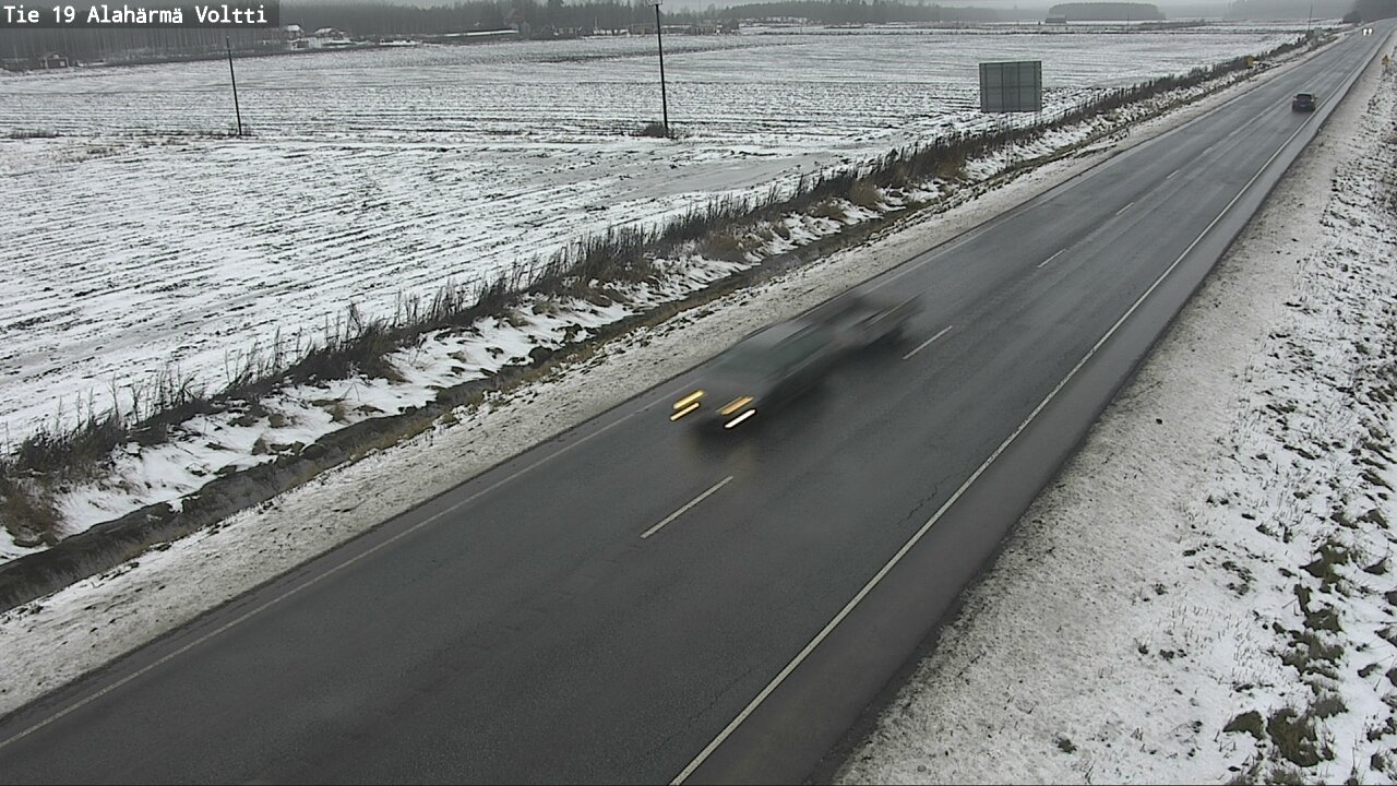 Weather Camera Image Road 19 Alahärmä, Voltti, Kauhava, Etelä-Pohjanmaa