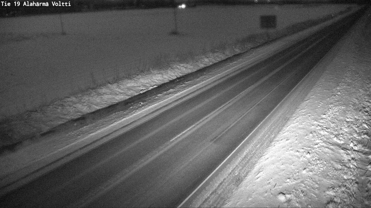 Weather Camera Image Road 19 Alahärmä, Voltti, Kauhava, Etelä-Pohjanmaa