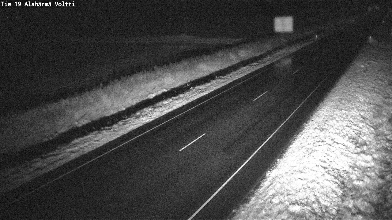 Weather Camera Image Väg 19 Alahärmä, Voltti, Kauhava, Etelä-Pohjanmaa