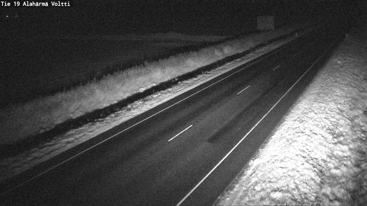 Weather Camera Image Väg 19 Alahärmä, Voltti, Kauhava, Etelä-Pohjanmaa