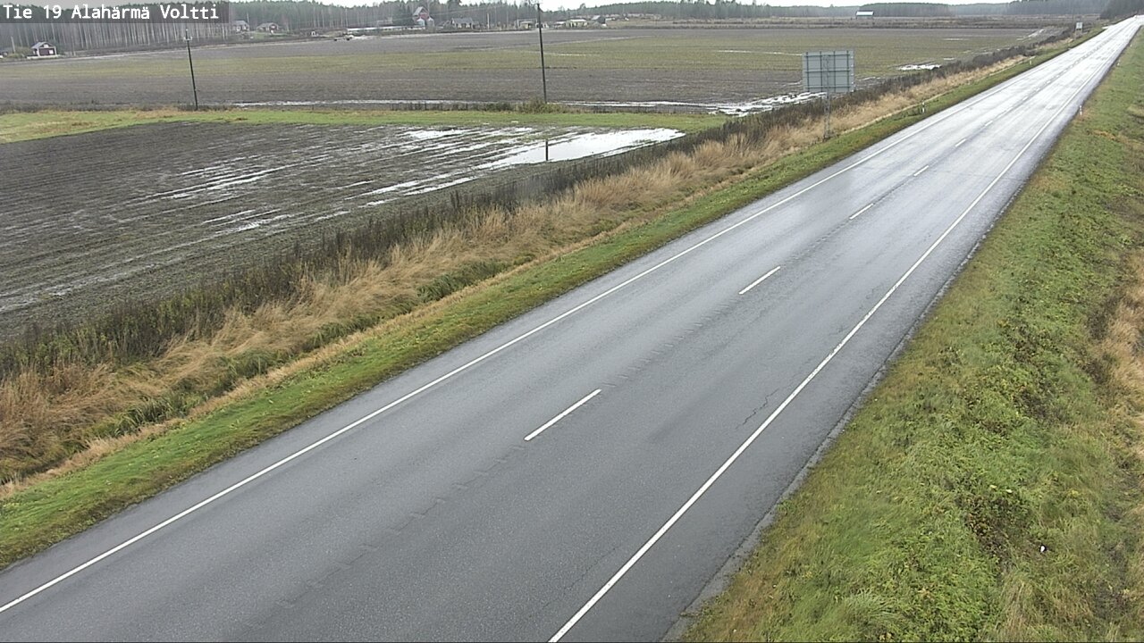 Weather Camera Image Road 19 Alahärmä, Voltti, Kauhava, Etelä-Pohjanmaa