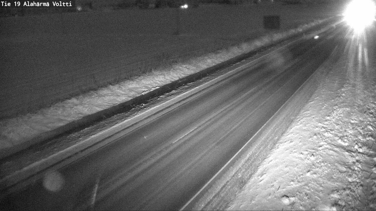 Weather Camera Image Väg 19 Alahärmä, Voltti, Kauhava, Etelä-Pohjanmaa