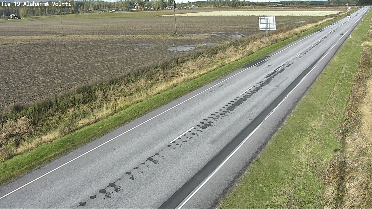 Weather Camera Image Road 19 Alahärmä, Voltti, Kauhava, Etelä-Pohjanmaa
