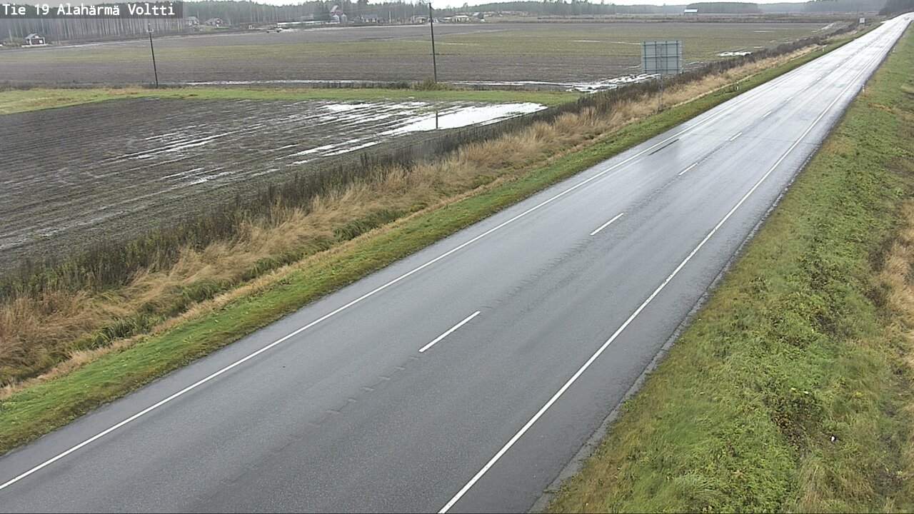 Weather Camera Image Road 19 Alahärmä, Voltti, Kauhava, Etelä-Pohjanmaa