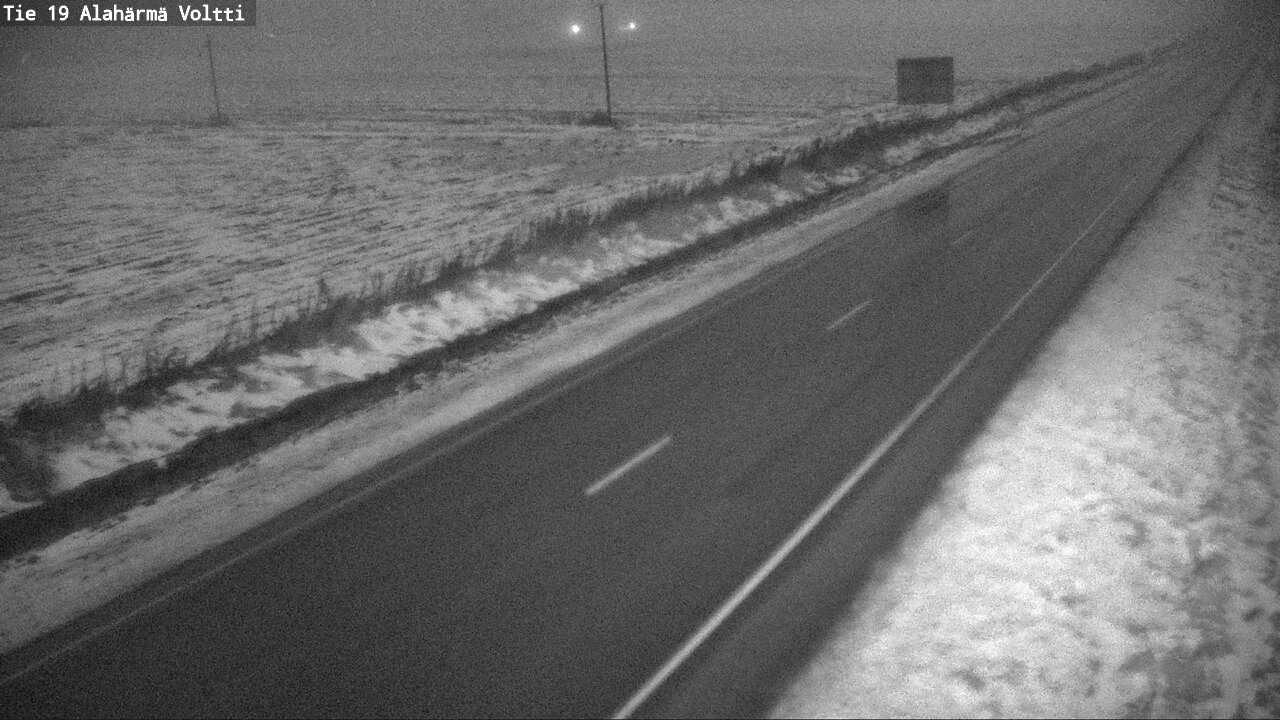 Weather Camera Image Road 19 Alahärmä, Voltti, Kauhava, Etelä-Pohjanmaa