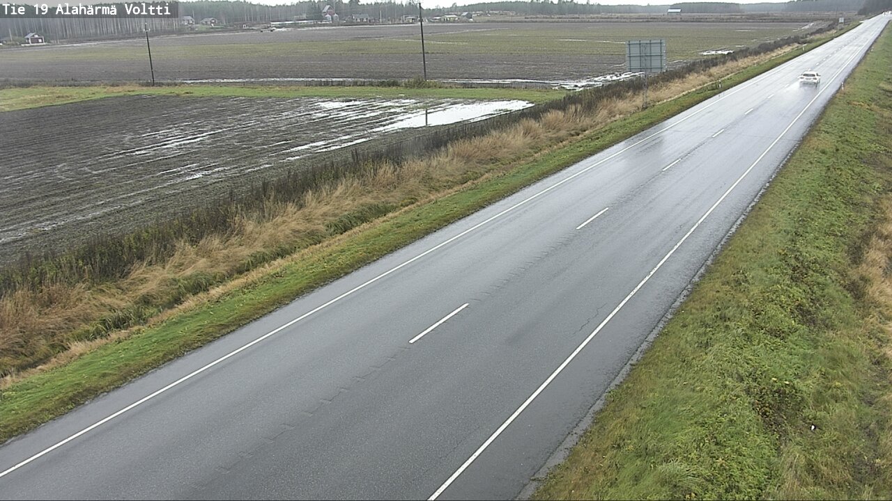 Weather Camera Image Road 19 Alahärmä, Voltti, Kauhava, Etelä-Pohjanmaa