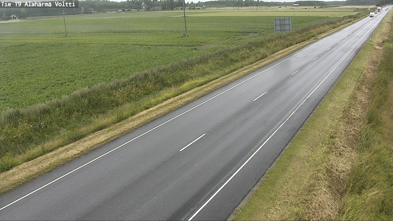 Weather Camera Image Väg 19 Alahärmä, Voltti, Kauhava, Etelä-Pohjanmaa