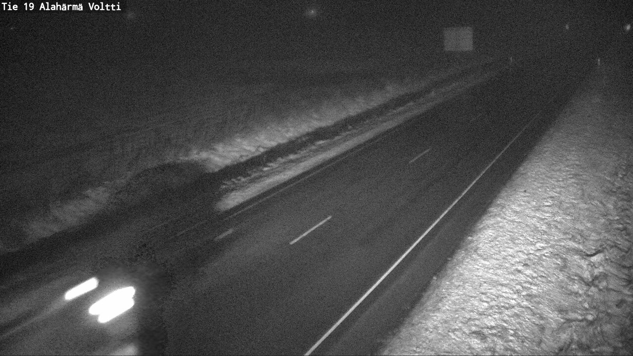 Weather Camera Image Road 19 Alahärmä, Voltti, Kauhava, Etelä-Pohjanmaa