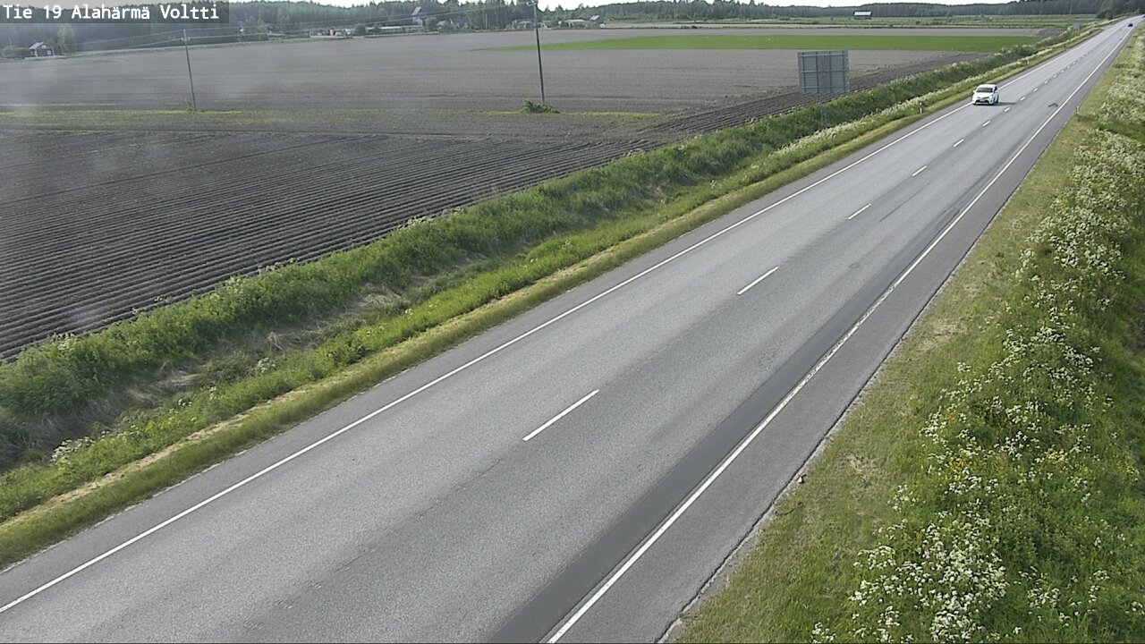 Weather Camera Image Road 19 Alahärmä, Voltti, Kauhava, Etelä-Pohjanmaa