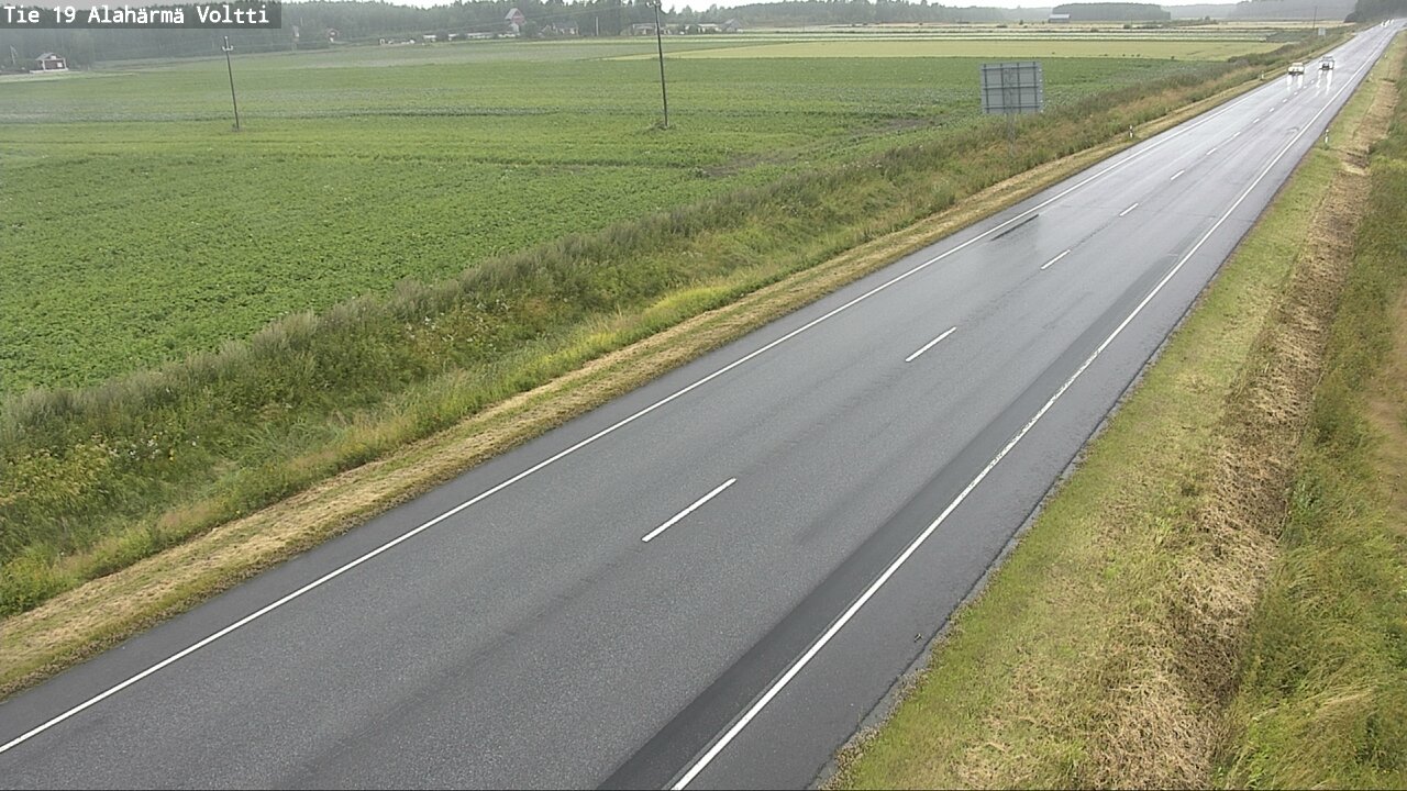 Weather Camera Image Road 19 Alahärmä, Voltti, Kauhava, Etelä-Pohjanmaa