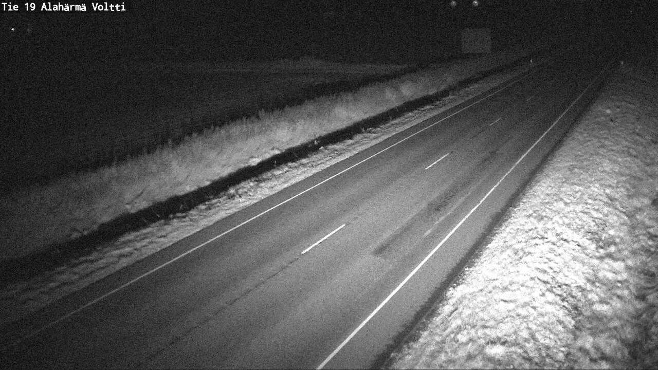 Weather Camera Image Väg 19 Alahärmä, Voltti, Kauhava, Etelä-Pohjanmaa