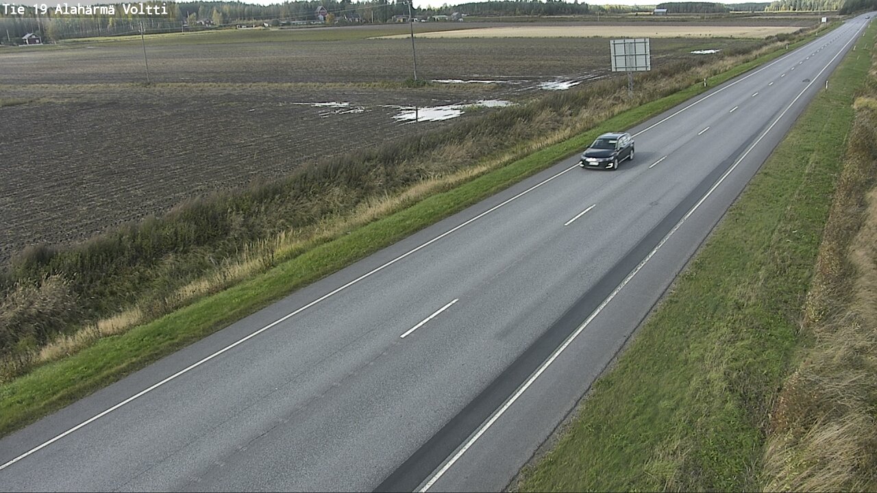 Weather Camera Image Road 19 Alahärmä, Voltti, Kauhava, Etelä-Pohjanmaa