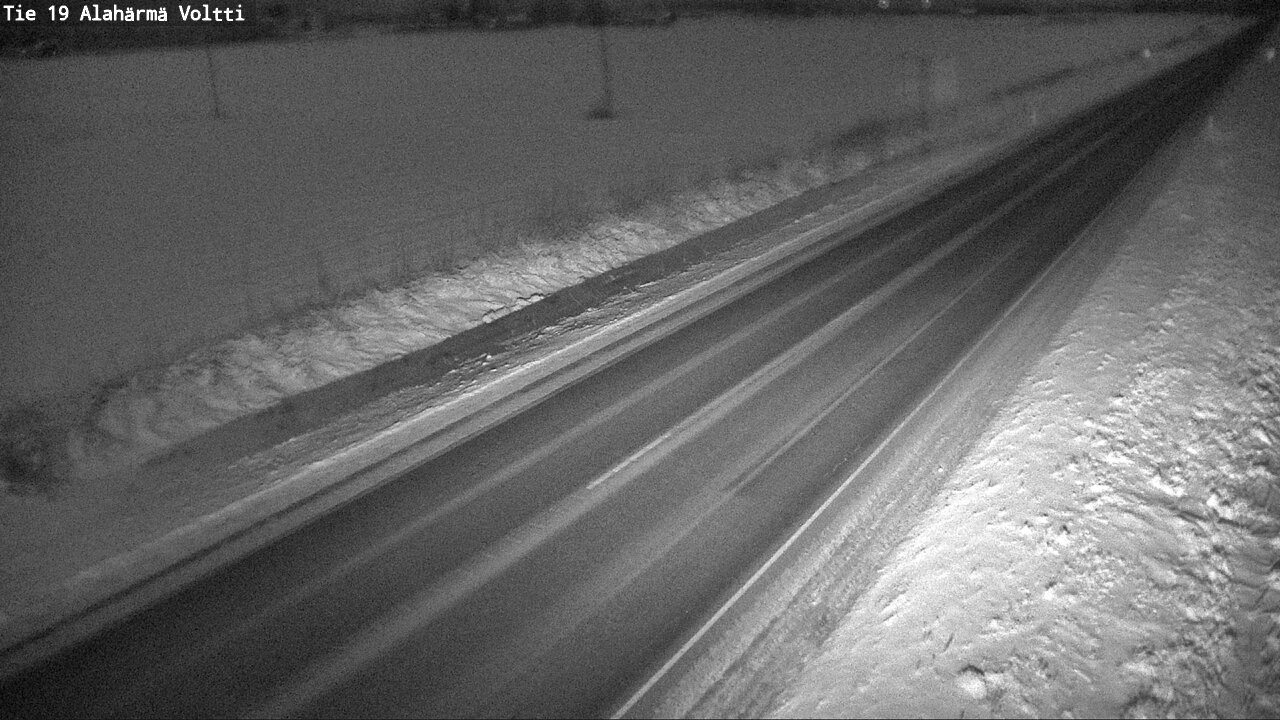 Weather Camera Image Väg 19 Alahärmä, Voltti, Kauhava, Etelä-Pohjanmaa