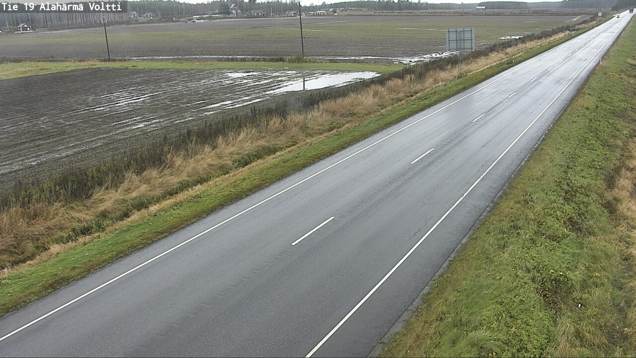 Weather Camera Image Road 19 Alahärmä, Voltti, Kauhava, Etelä-Pohjanmaa
